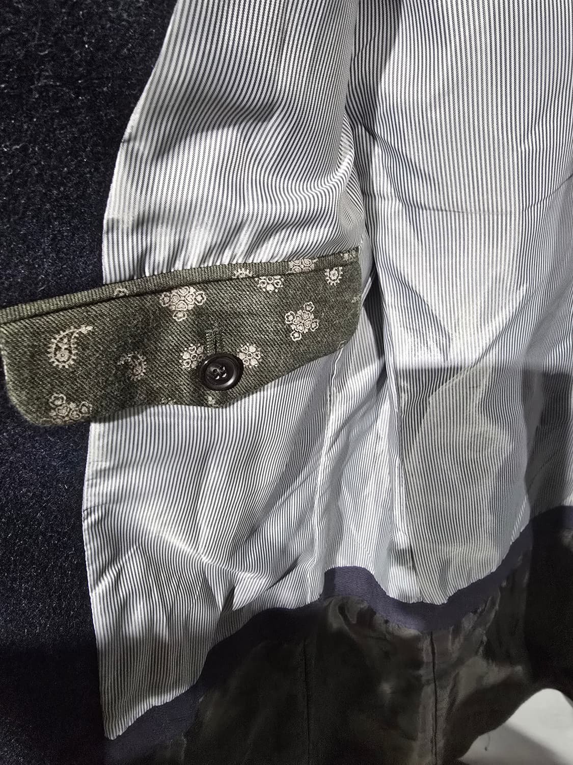 Customellow 남성 스탠드 칼라 코트 100 상품이미지4