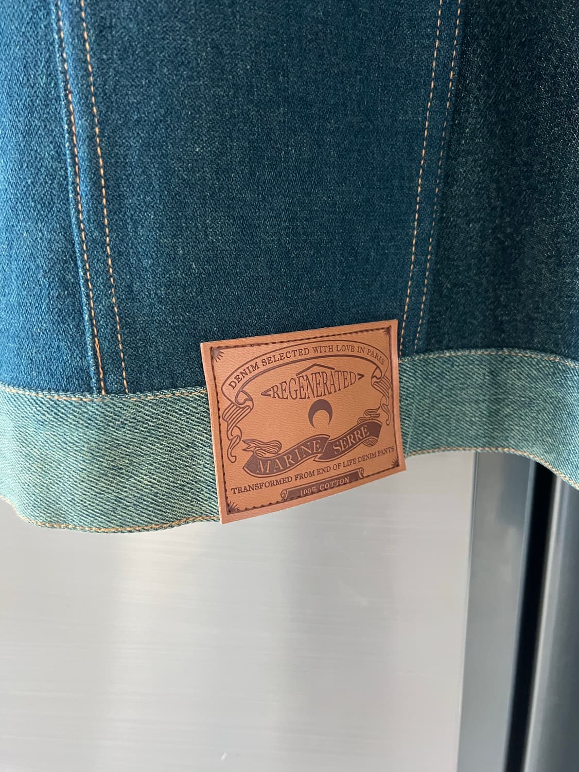 마린세르 문패턴 데님자켓 상품이미지7