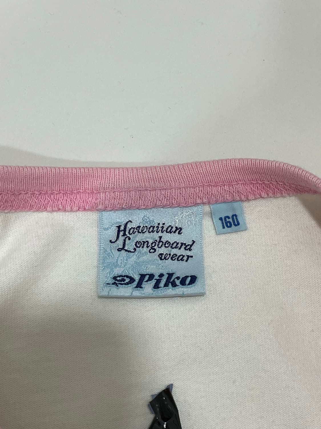 Piko 피코 롱 보드웨어 글리터 프린팅 래글런 반팔티셔츠 상품이미지4