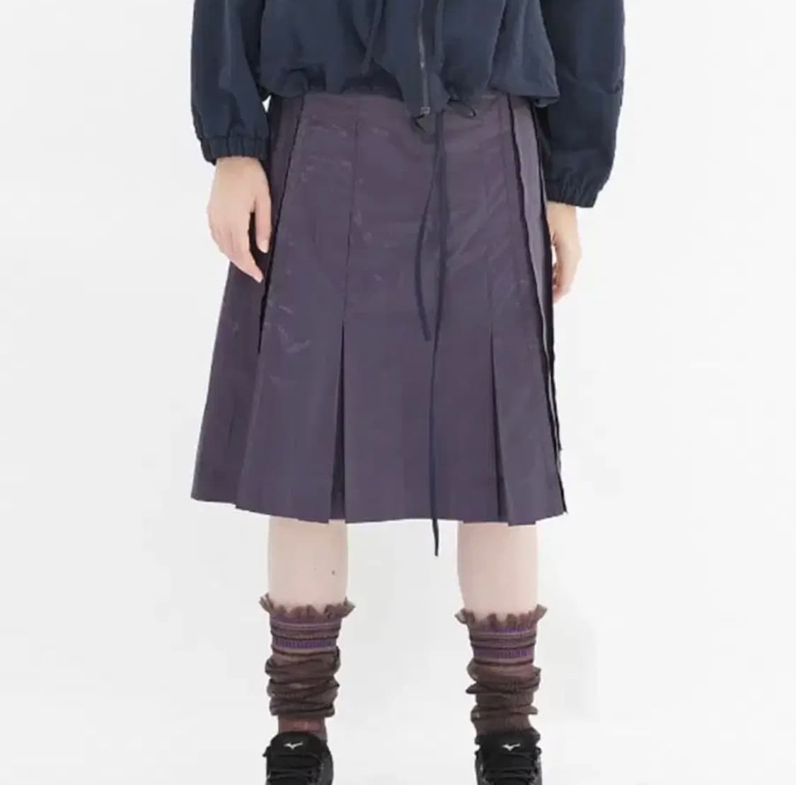 코스모스cosmoss 플리츠 스커트 바이올렛 사이즈2 상품이미지1