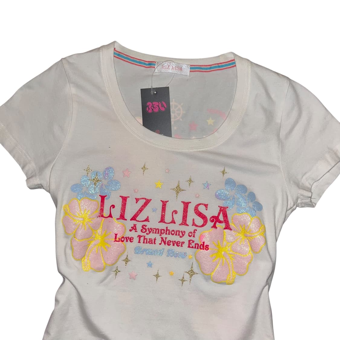 LIZ LISA 리즈리사 레터링 반팔 키치 갸루 펑크 상품이미지2