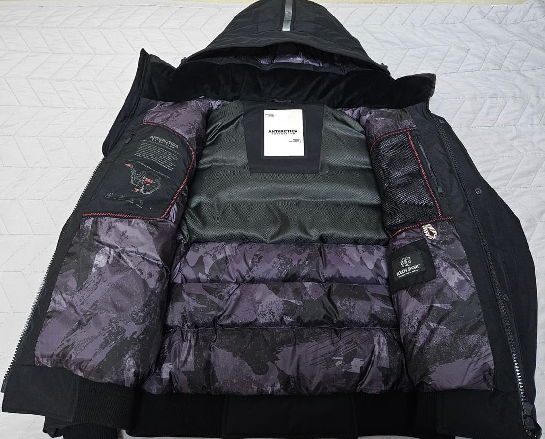 코오롱 안타티카 숏다운 블랙 100사이즈 상품이미지2