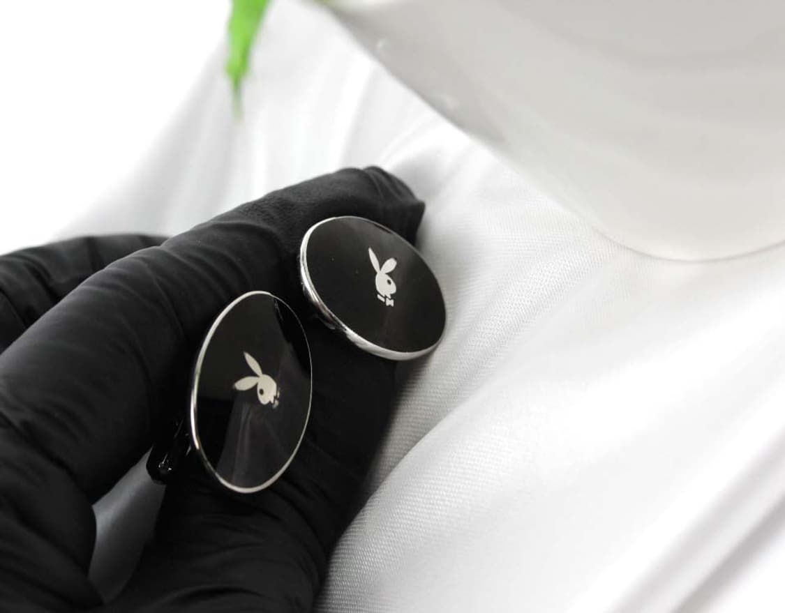 플레이보이 A등급 남자 명품 커프스 뱃지 핀 포인트 빈티지 상품이미지7