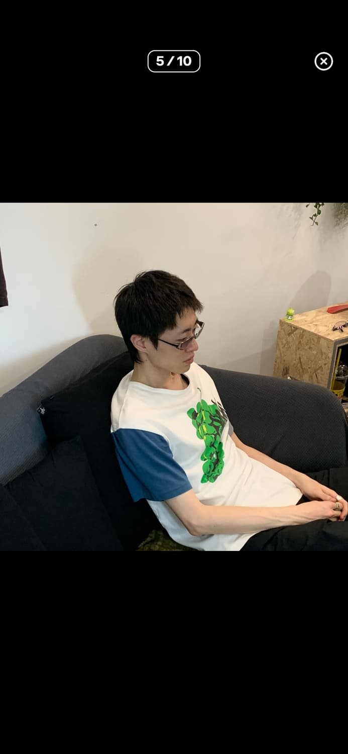 캐서린 햄넷 런던 아카이브 메탈 프레임 안경 상품이미지6