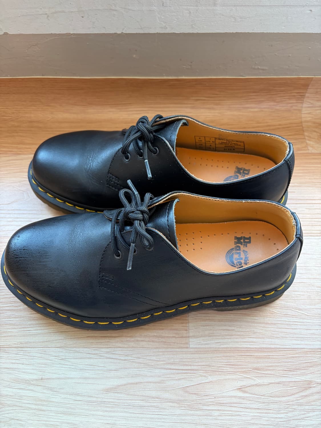 닥터마틴1461 3홀 블랙 250사이즈 상품이미지2