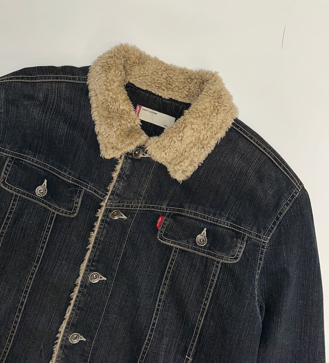 리바이스 워싱  데님 덱자켓  상품이미지1