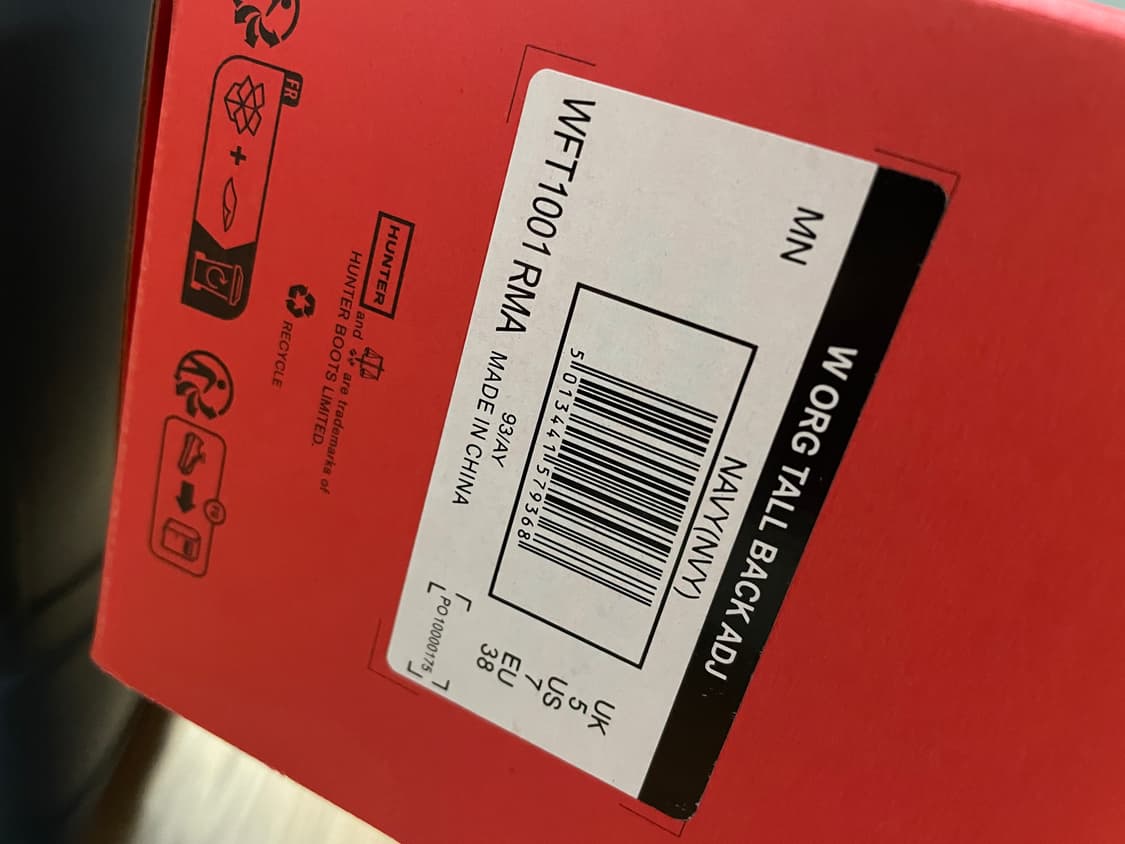 [헌터] 우먼스 오리지널 백 어드저스터블 톨 레인부츠 WFT1001RMA 상품이미지7