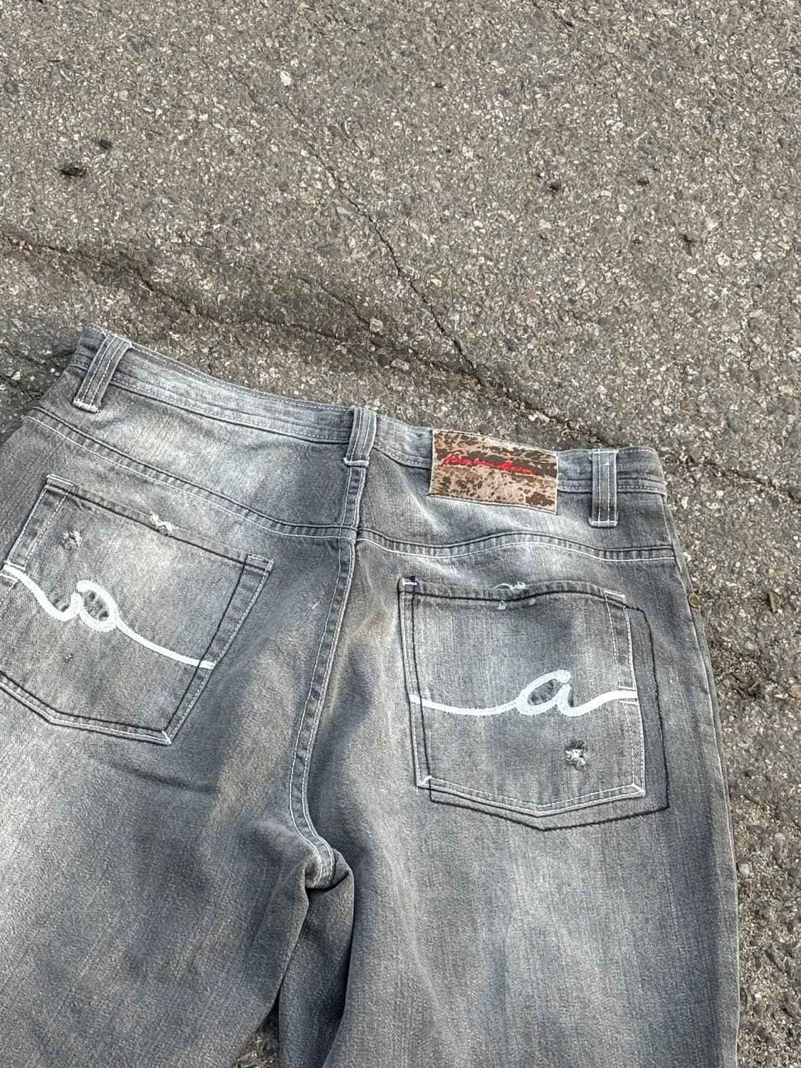 90s’빈티지 자수 힙합팬츠 상품이미지8