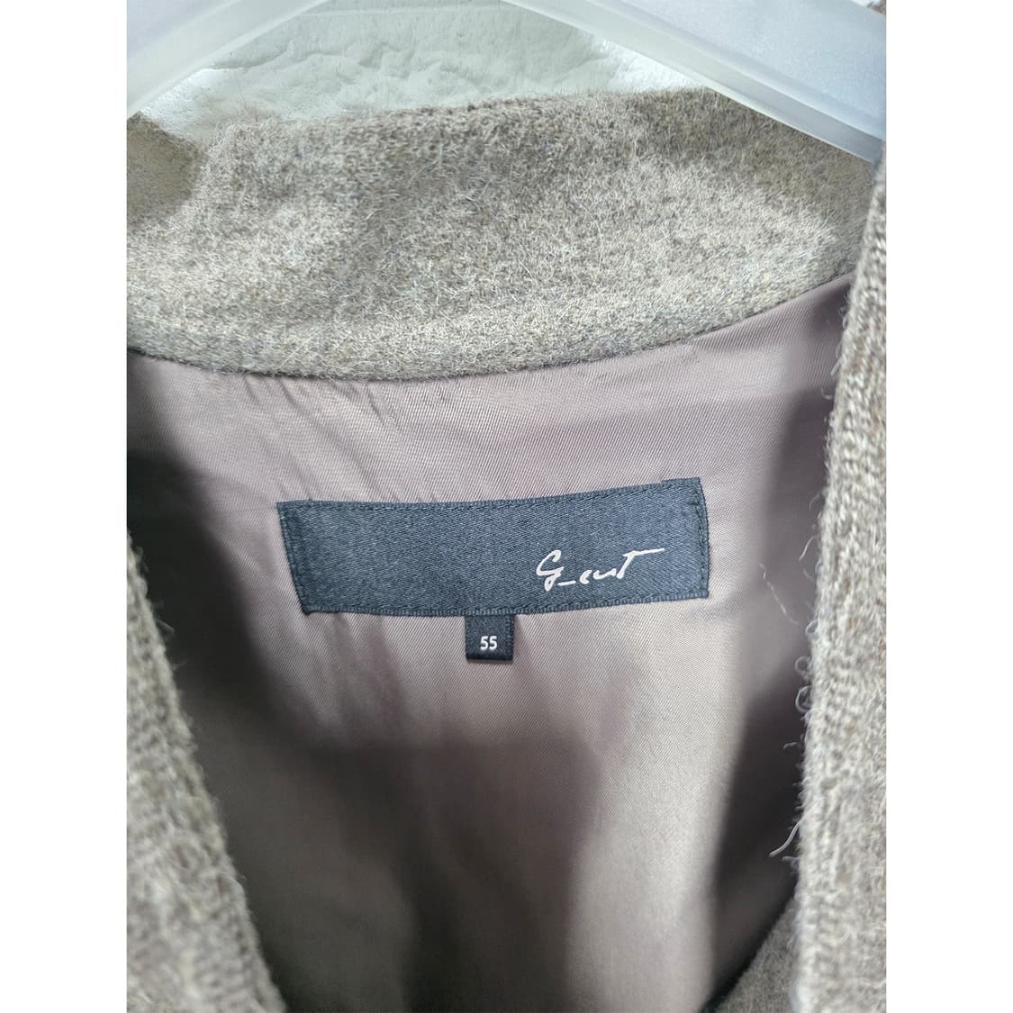 택포) 지컷 G-Cut 울 코트 M 상품이미지2