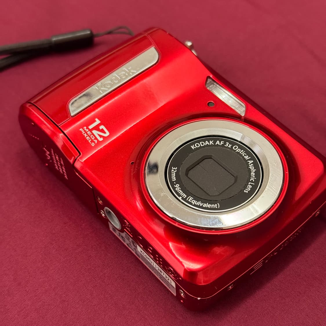 배터리커버깨끗!) 코닥 이지쉐어 C143 레드 상품이미지3