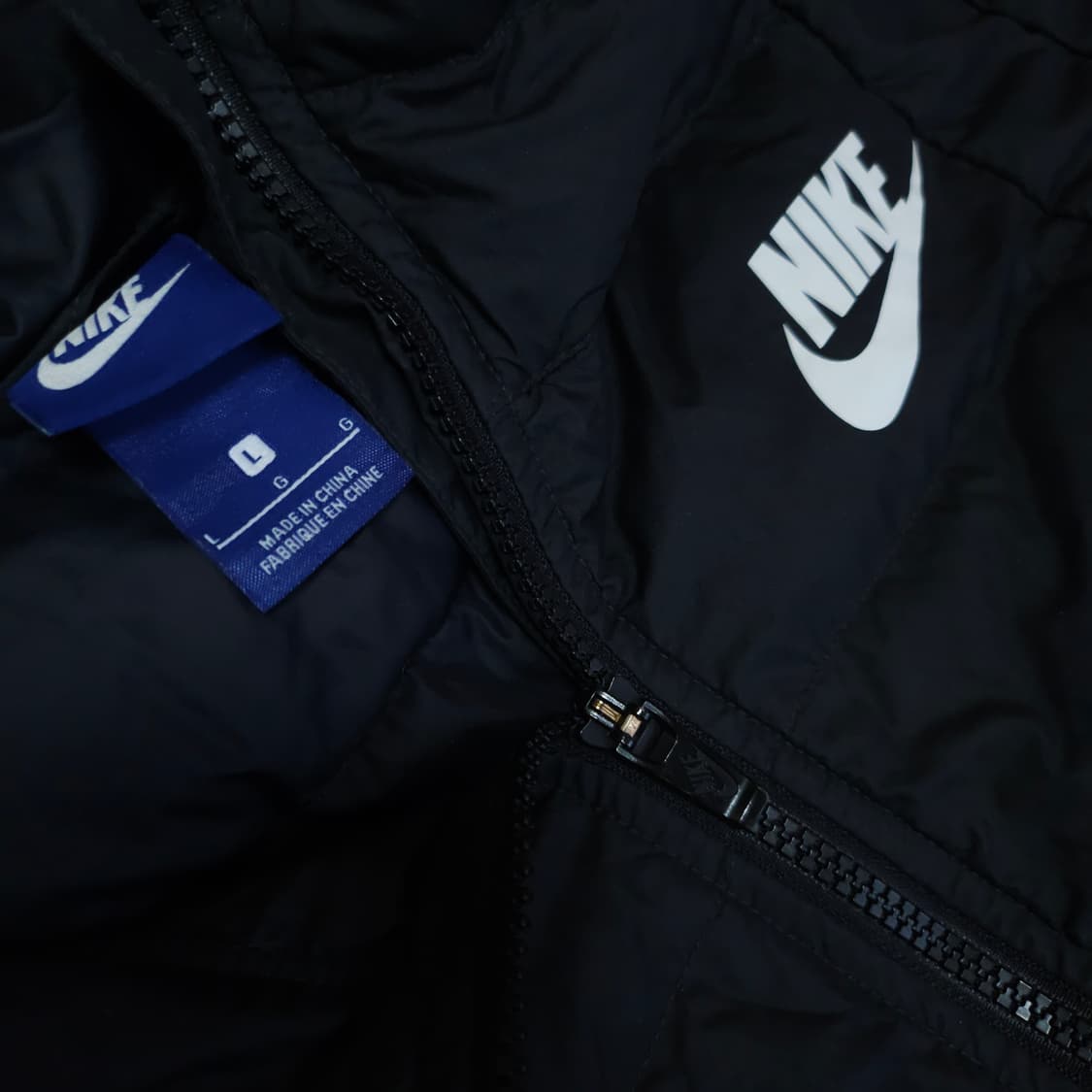 나이키 구스다운 경량패딩잠바 여성100 L 접퍼 상품이미지6