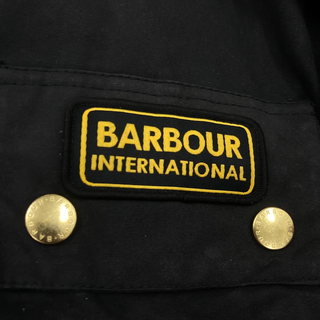 바버 인터내셔널 오리지널 블랙 왁스 자켓 상품이미지3