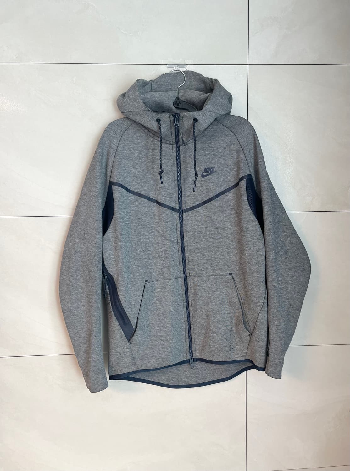 나이키 테크팩 후드집업 그레이/네이비 (L)  상품이미지2