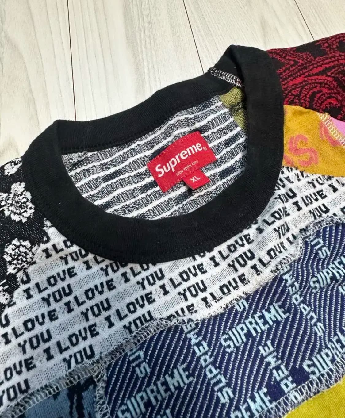 슈프림 패치워크 롱슬리브 상품이미지4