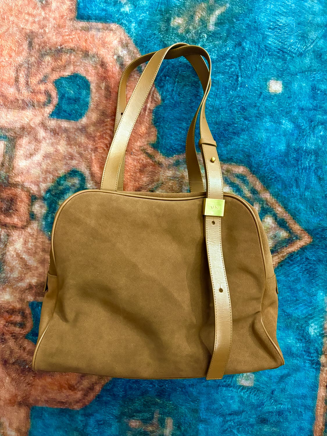 TTF✳️AHNI 리얼 스웨이드 보스턴백 상품이미지4