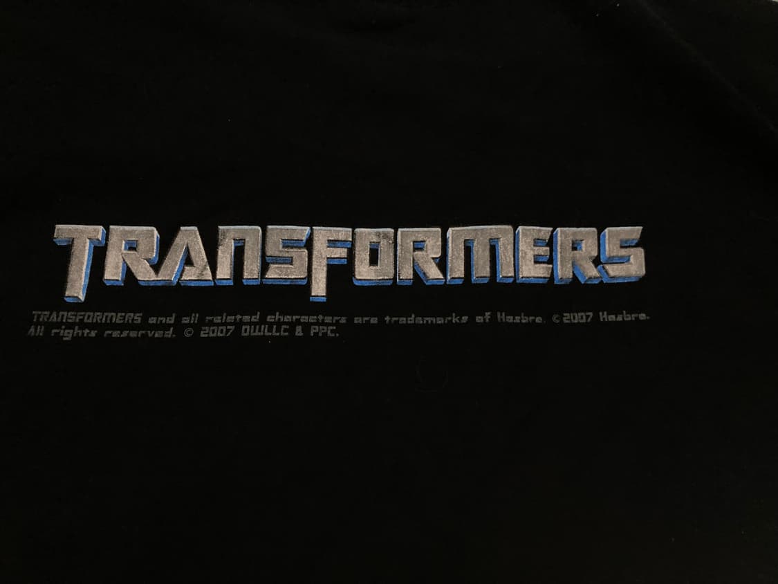 [XL] 2007 Transformers Movie Promo Tee 상품이미지6