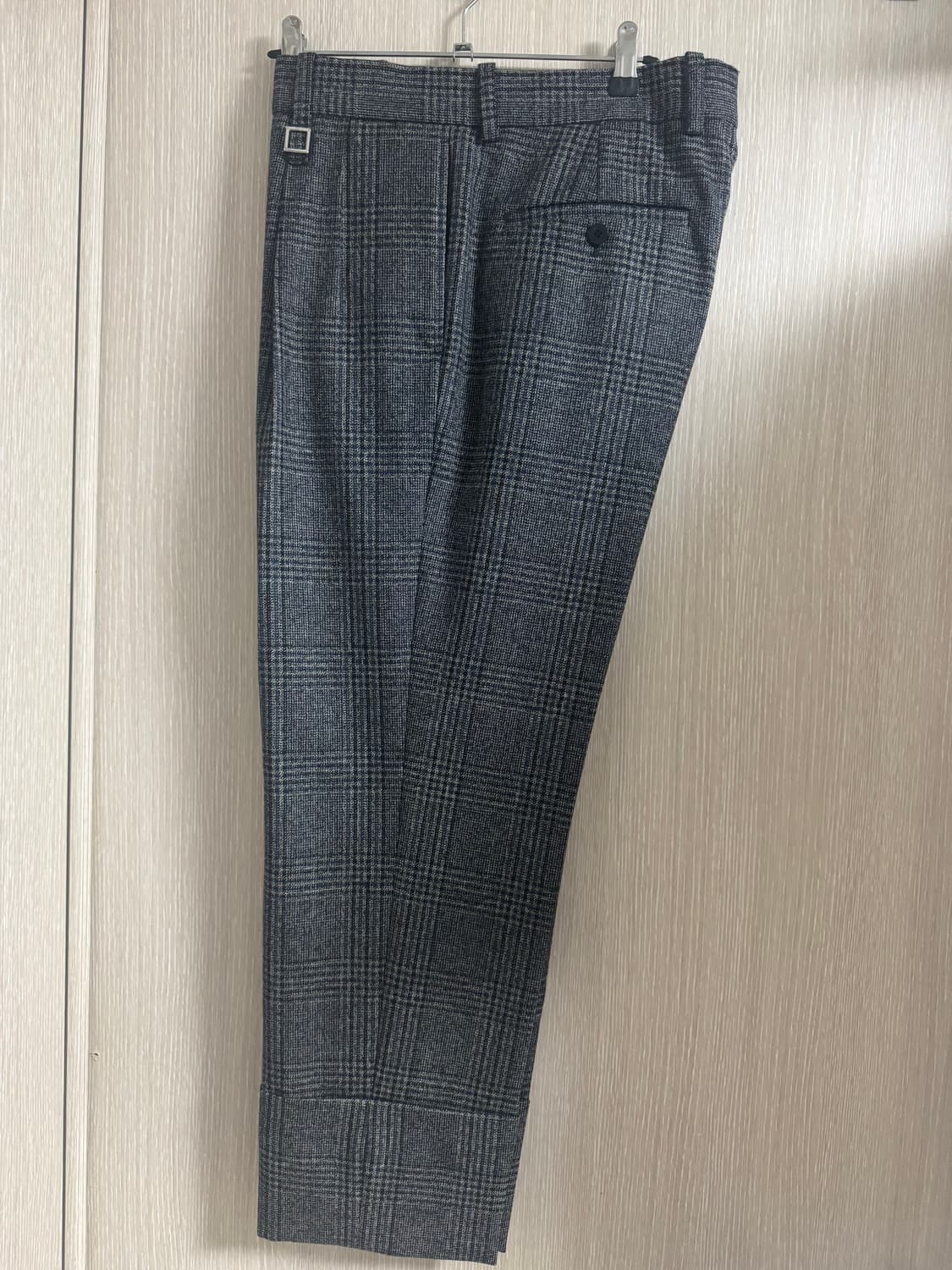 [새상품] 우영미 그레이 턴업 슬렉스 50 상품이미지6