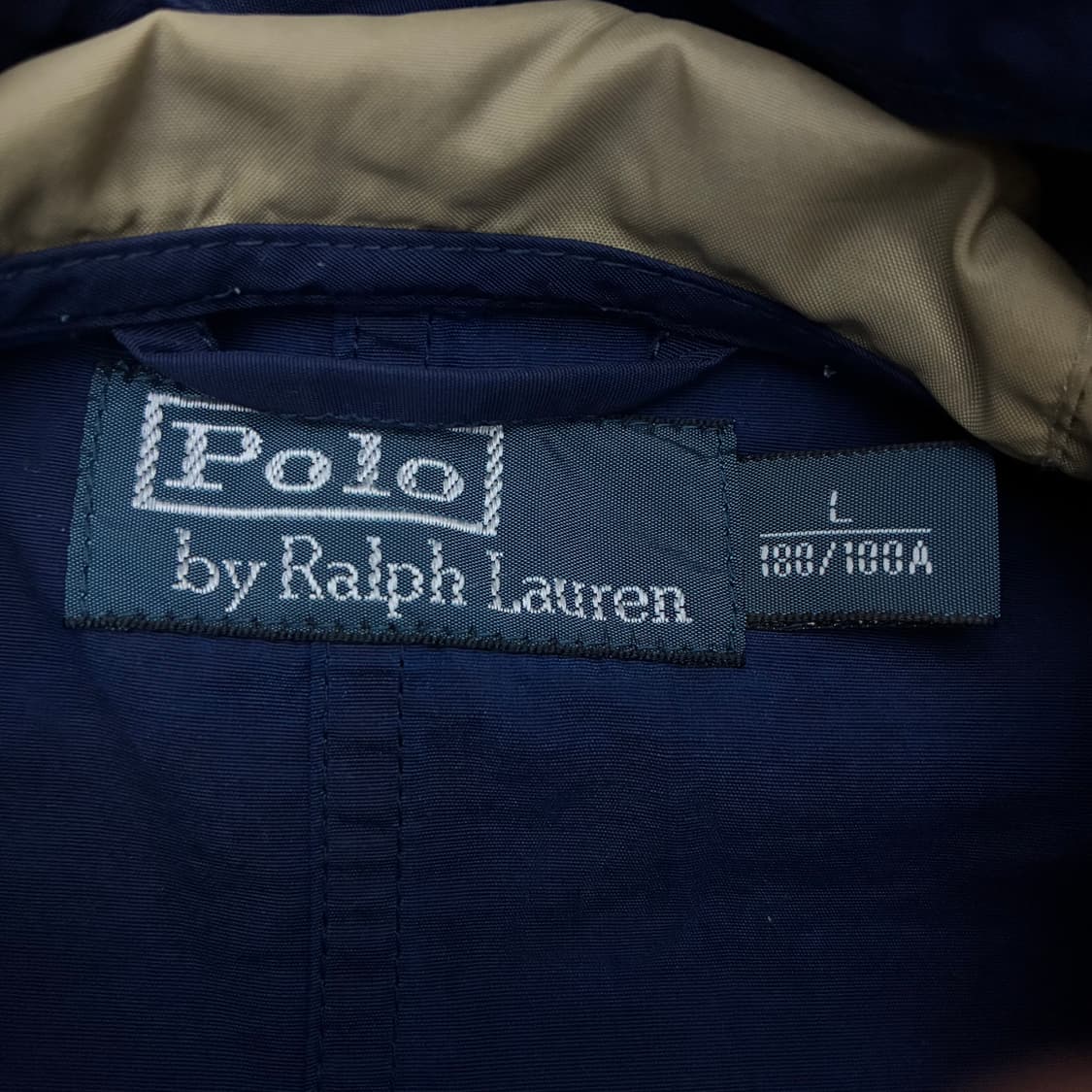 Polo  폴로 랄프로렌 자수 신형 나일론 네이비 마운틴 후드 자켓  상품이미지5