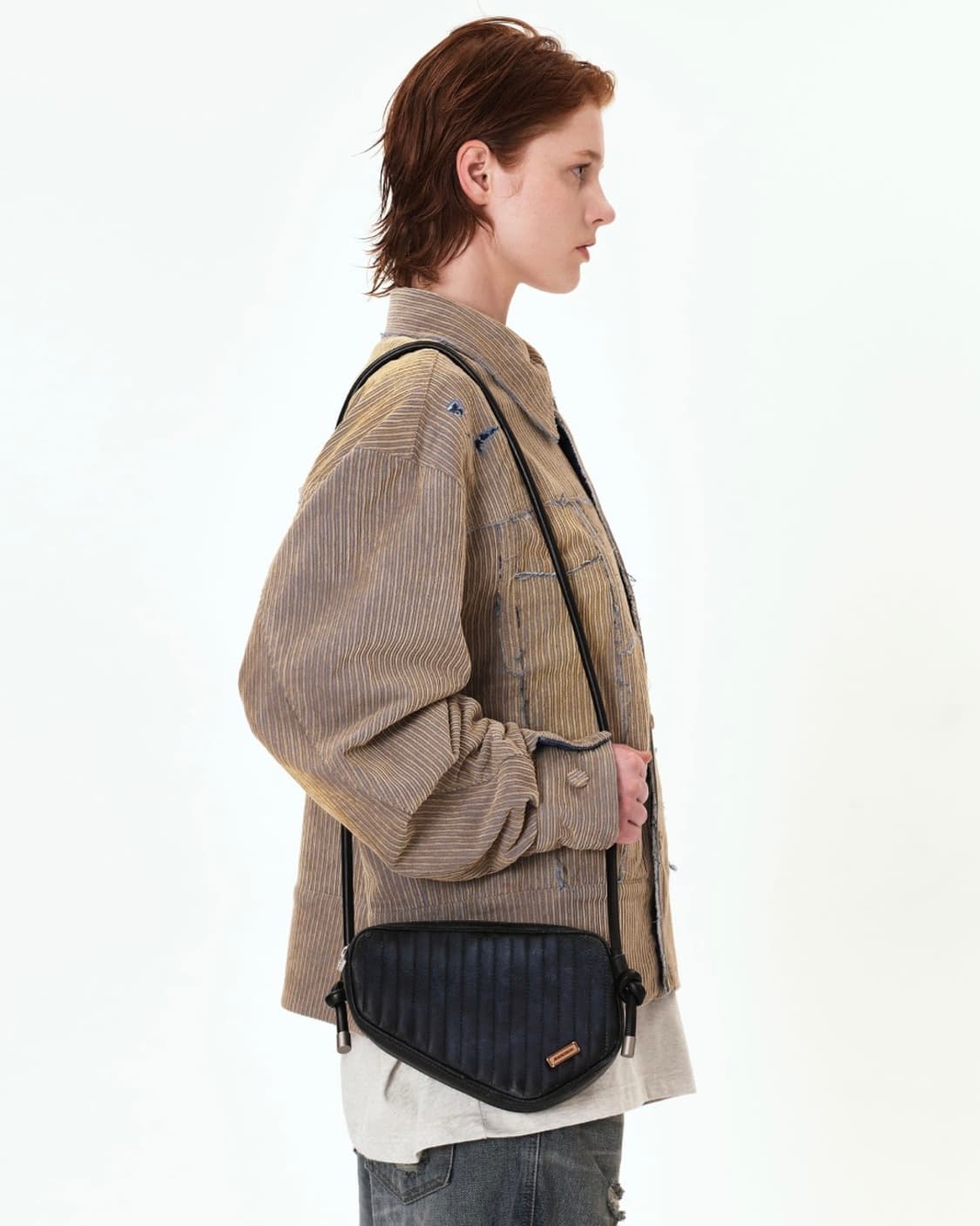 아더에러/ 프라토 라운드 토트백 레더 블랙/ 프리 상품이미지4