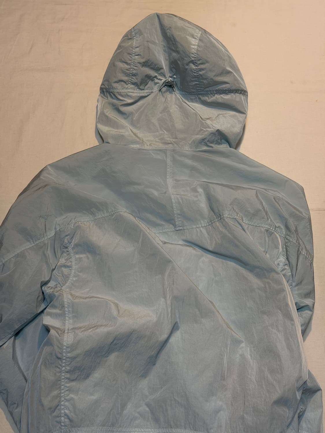 CP 컴퍼니 23FW 크롬 R 가먼트다잉 렌즈 바람막이 스카이블루 상품이미지5