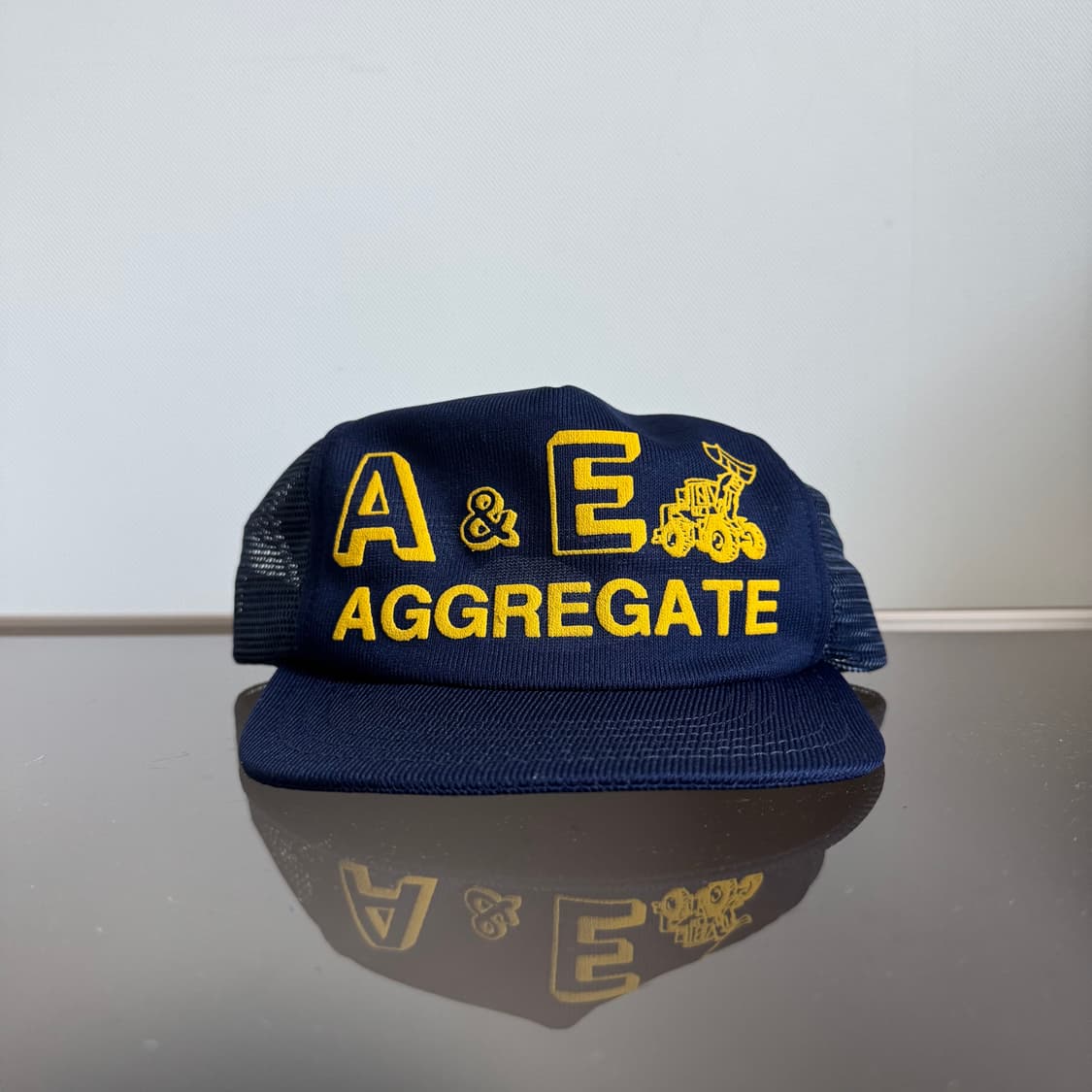 USA 빈티지 모자 볼캡 vintage cap 트러커 메쉬 네이비 상품이미지1