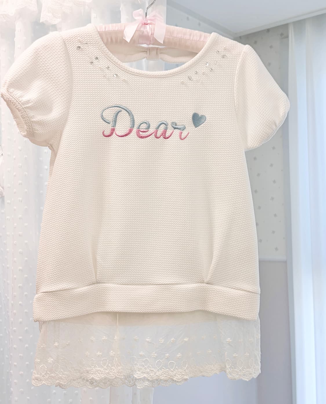 리즈리사돌 큐빅 리본 탑 히메갸루 빈티지 조지후쿠 상품이미지1