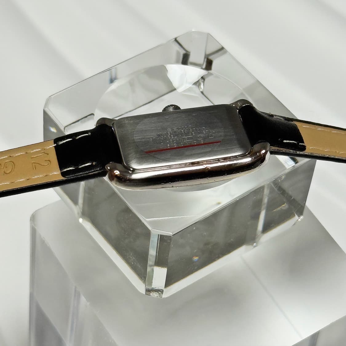 90s 빈티지 세이코 루키아 화이트 렉탱글 스퀘어 워치 상품이미지8