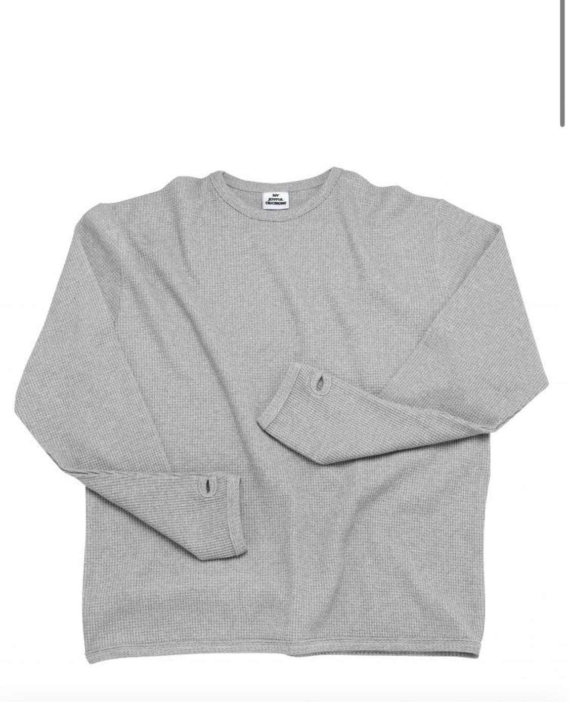 MJD 와플 핑거홀 롱슬리브 상품이미지1