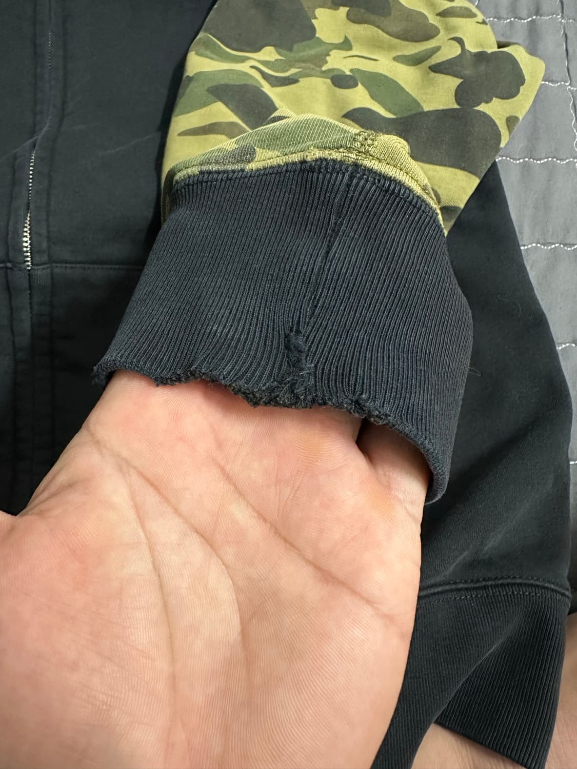 베이프 카모 샤크 후드집업 상품이미지9