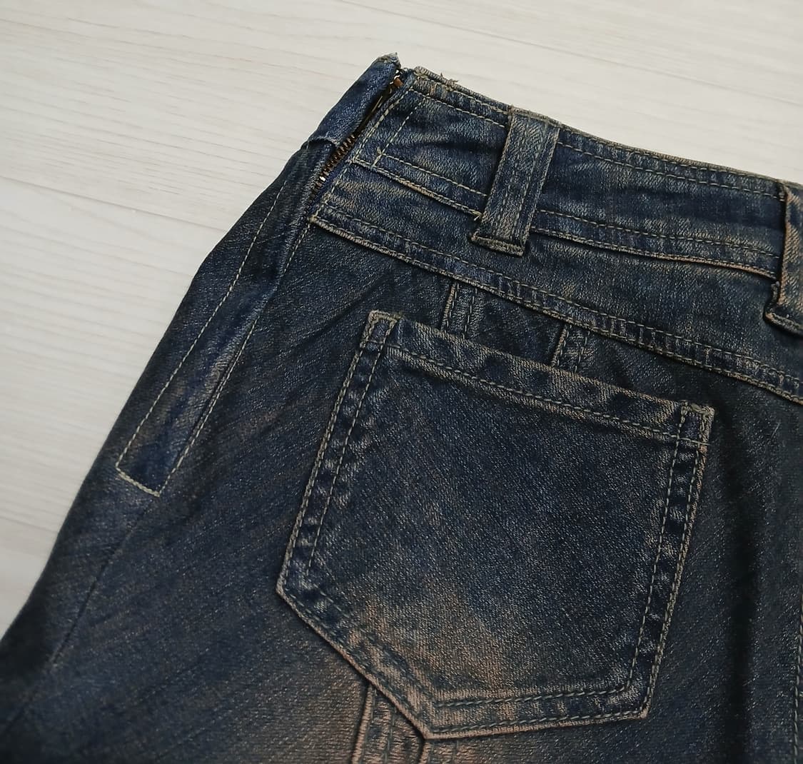 빈티지 오리엔탈 청치마 판매합니다 !! 상품이미지4