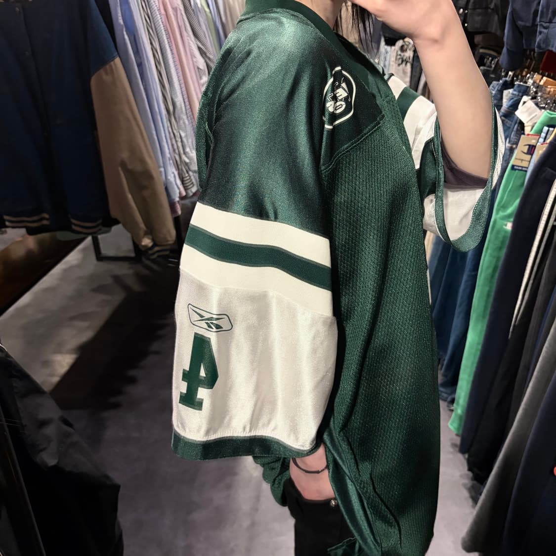 [IM] NFL X REEBOK 뉴욕 제츠 FAVRE No.4 그린 상품이미지3