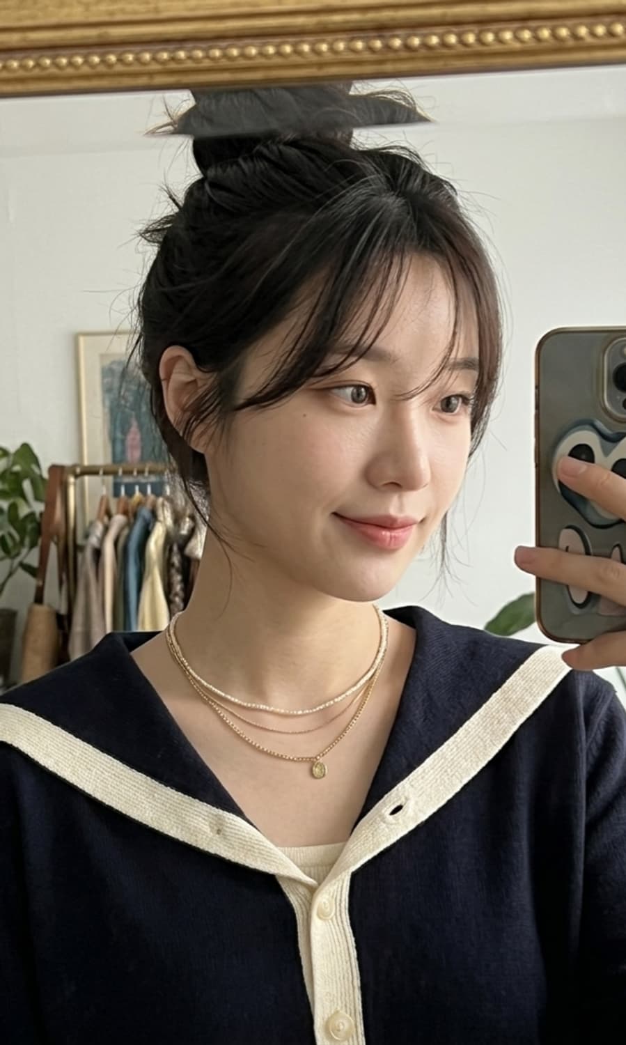 네이비 가디건 (85/XS) 상품이미지2
