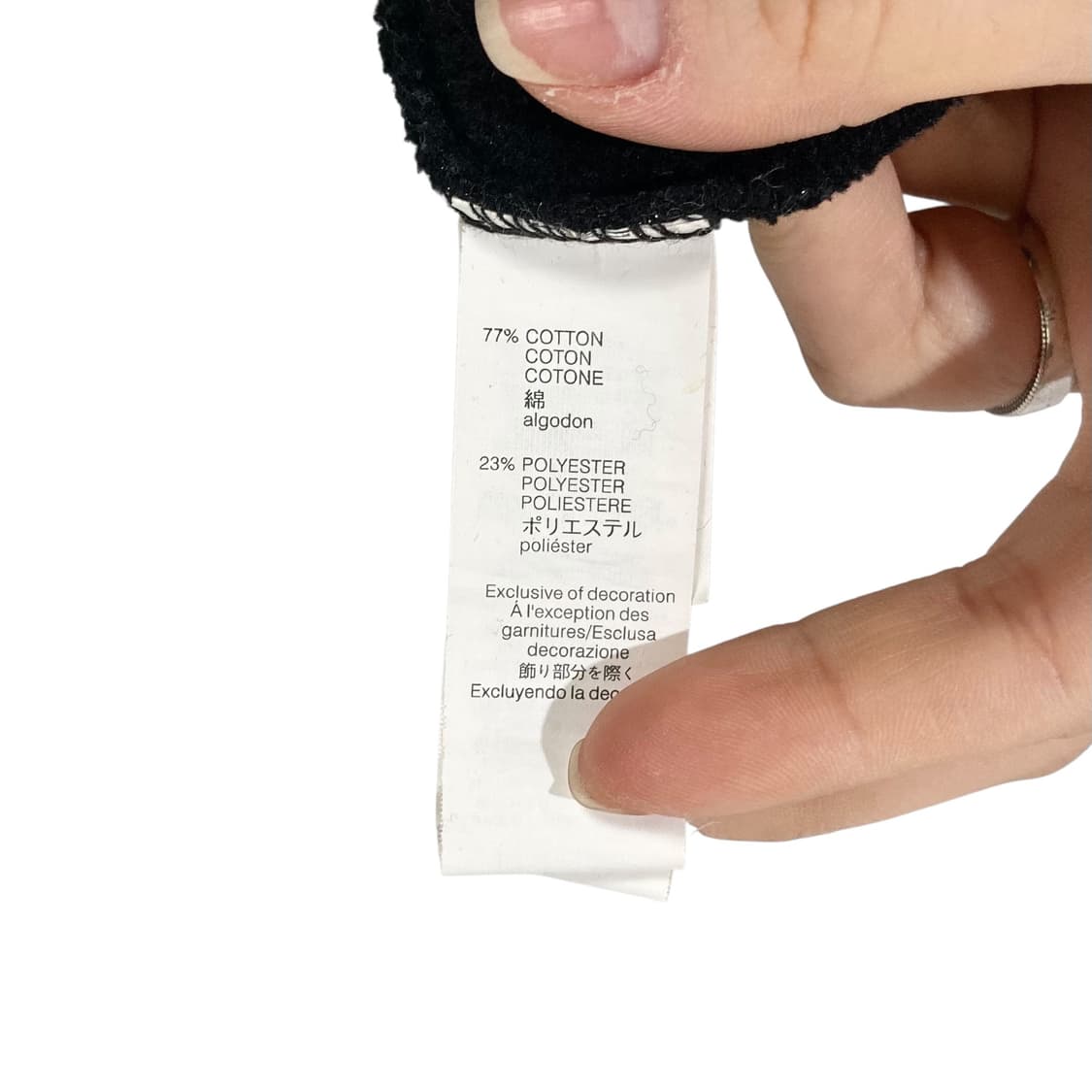 GAP 블랙 후드 상품이미지4