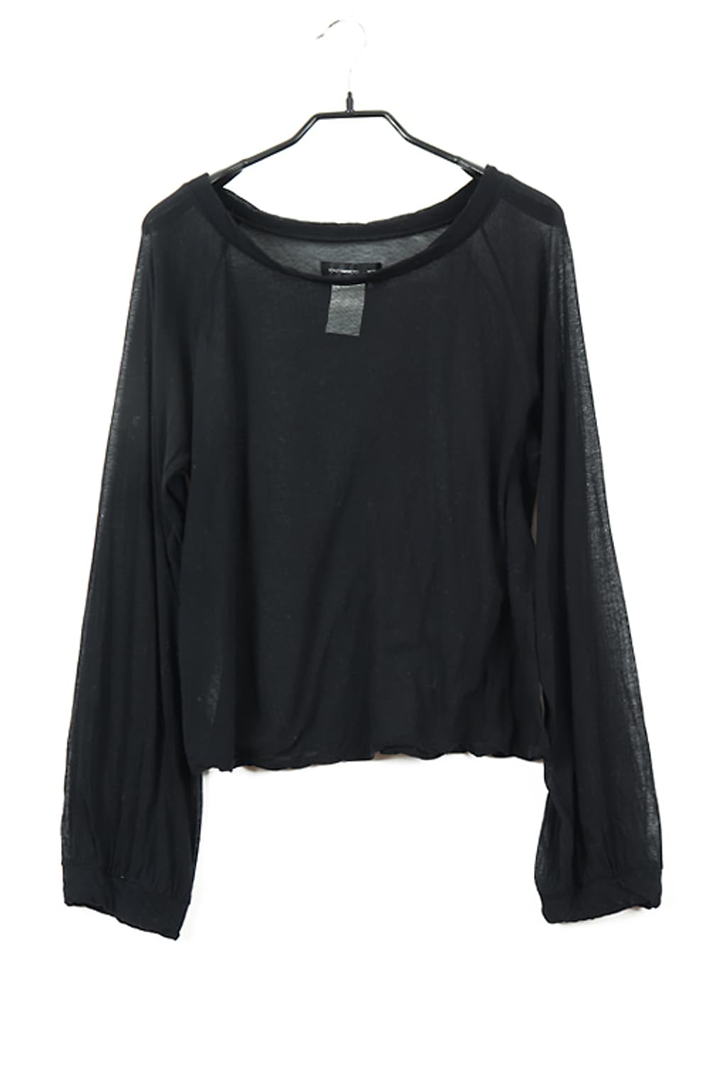 YOHJI YAMAMOTO NOIR 시스루블라우스 요시야마모토 블라우스 상품이미지1