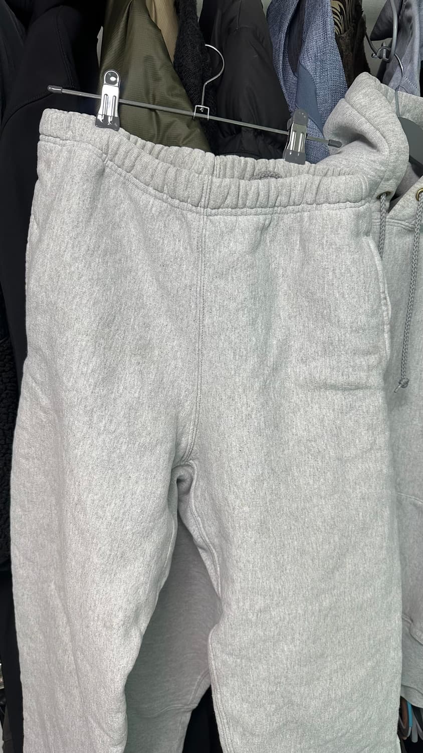 캠버 후드 스웻 트레이닝 세트 셋업 상XL/하L 상품이미지7