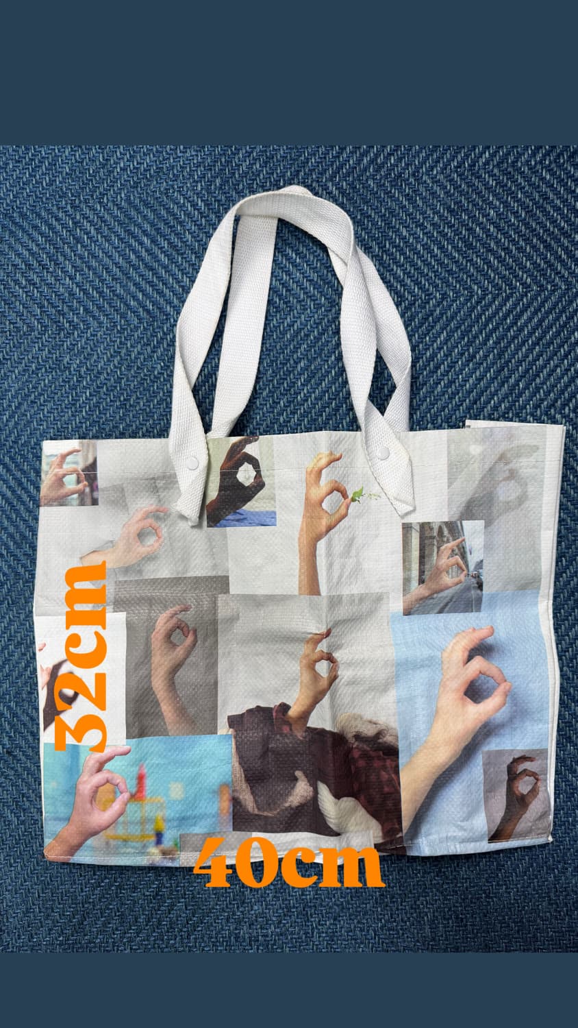 MM6 콜라주 토트백 (34cm x 40cm)   상품이미지2