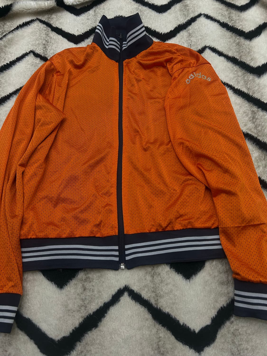 [2XL]아디다스 매쉬 양면 져지/네이비오렌지 상품이미지4