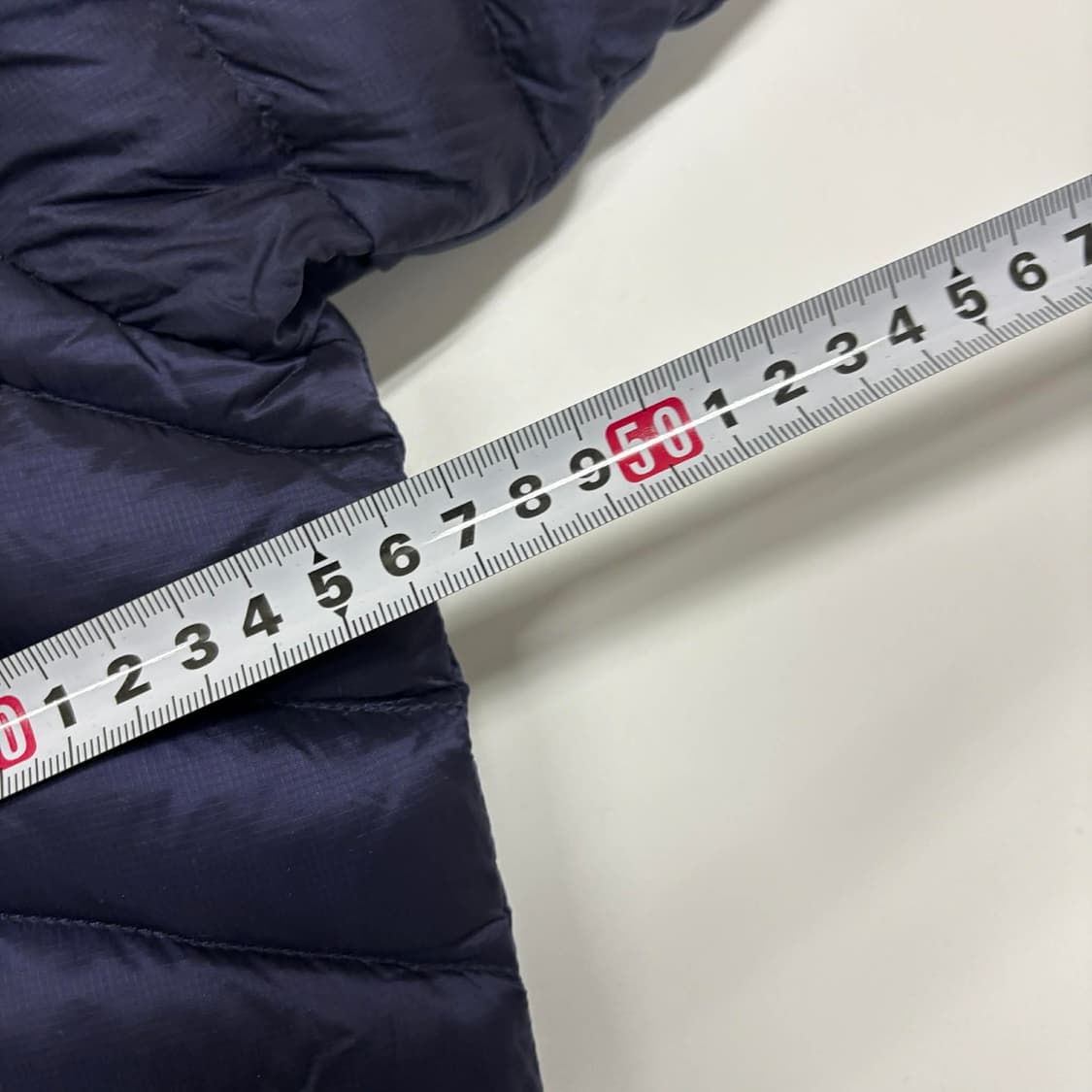 Columbia 컬럼비아 네이비 구스다운 자켓 걸즈 경량 패딩(M) 상품이미지6