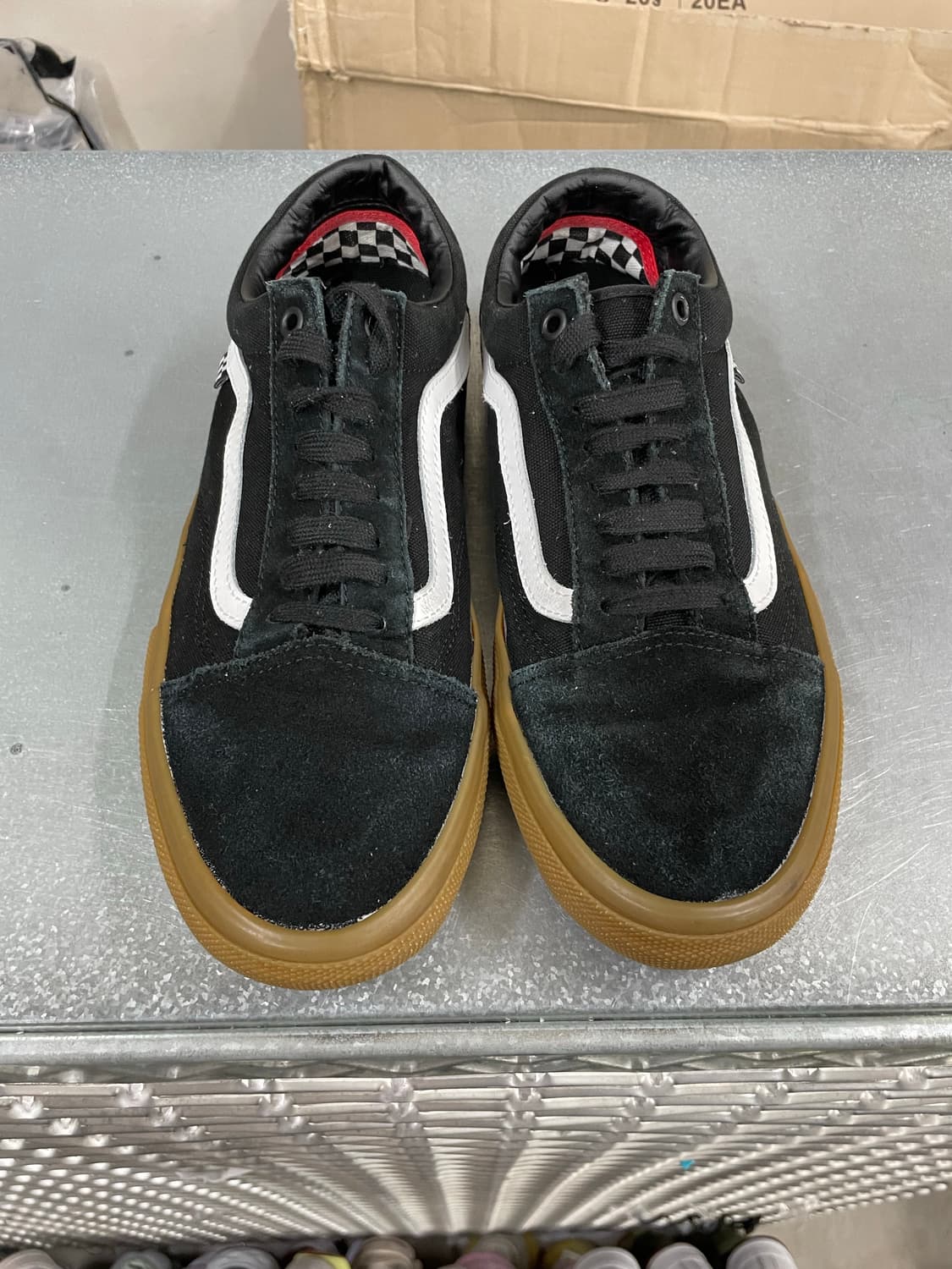 반스 스케이트 올드스쿨 블랙 검 280 상품이미지5