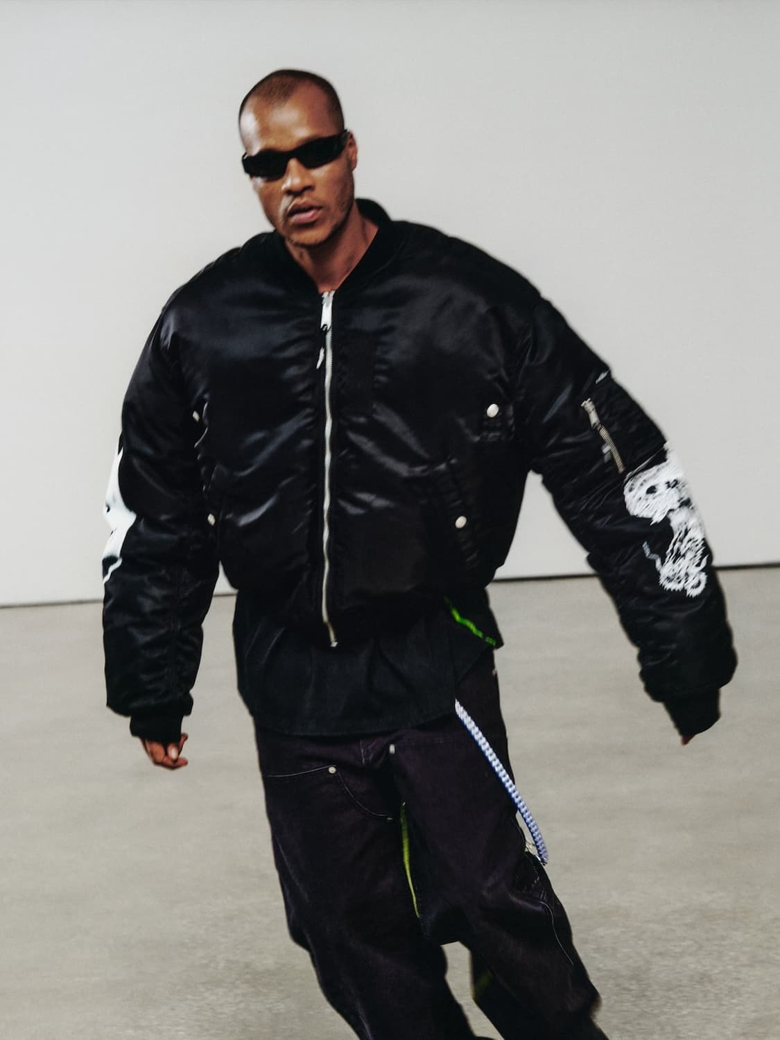 h&m h2 헤론 프레스톤 리버시블 보머 재킷 ma-1 상품이미지8