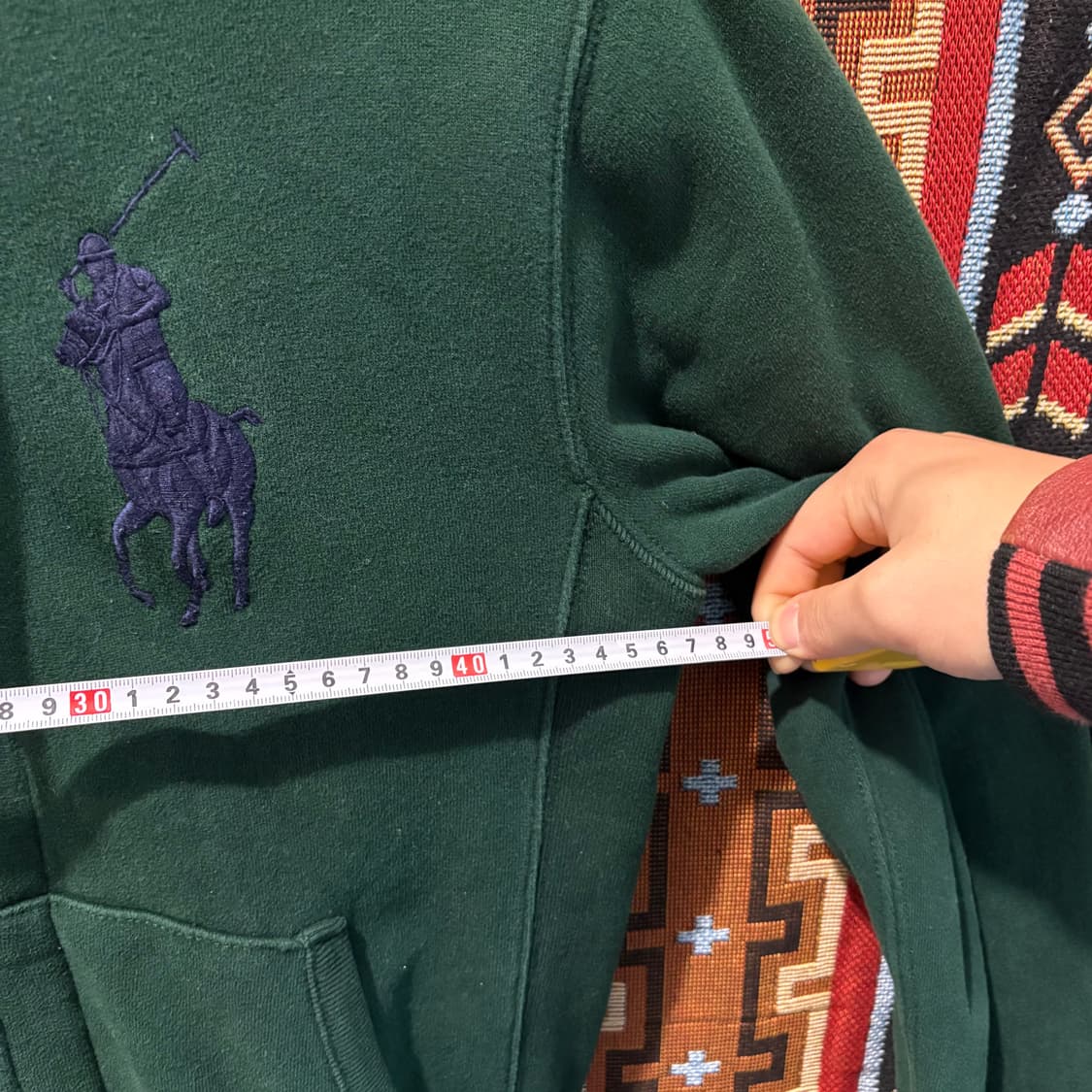 폴로 빅포니3 체크후드집업  상품이미지9