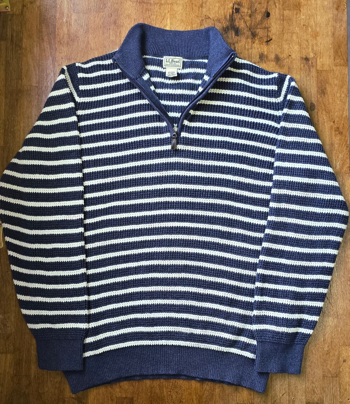 L.L.Bean 엘엘빈  면 & 캐시미어 혼방 니트 XXL  상품이미지1