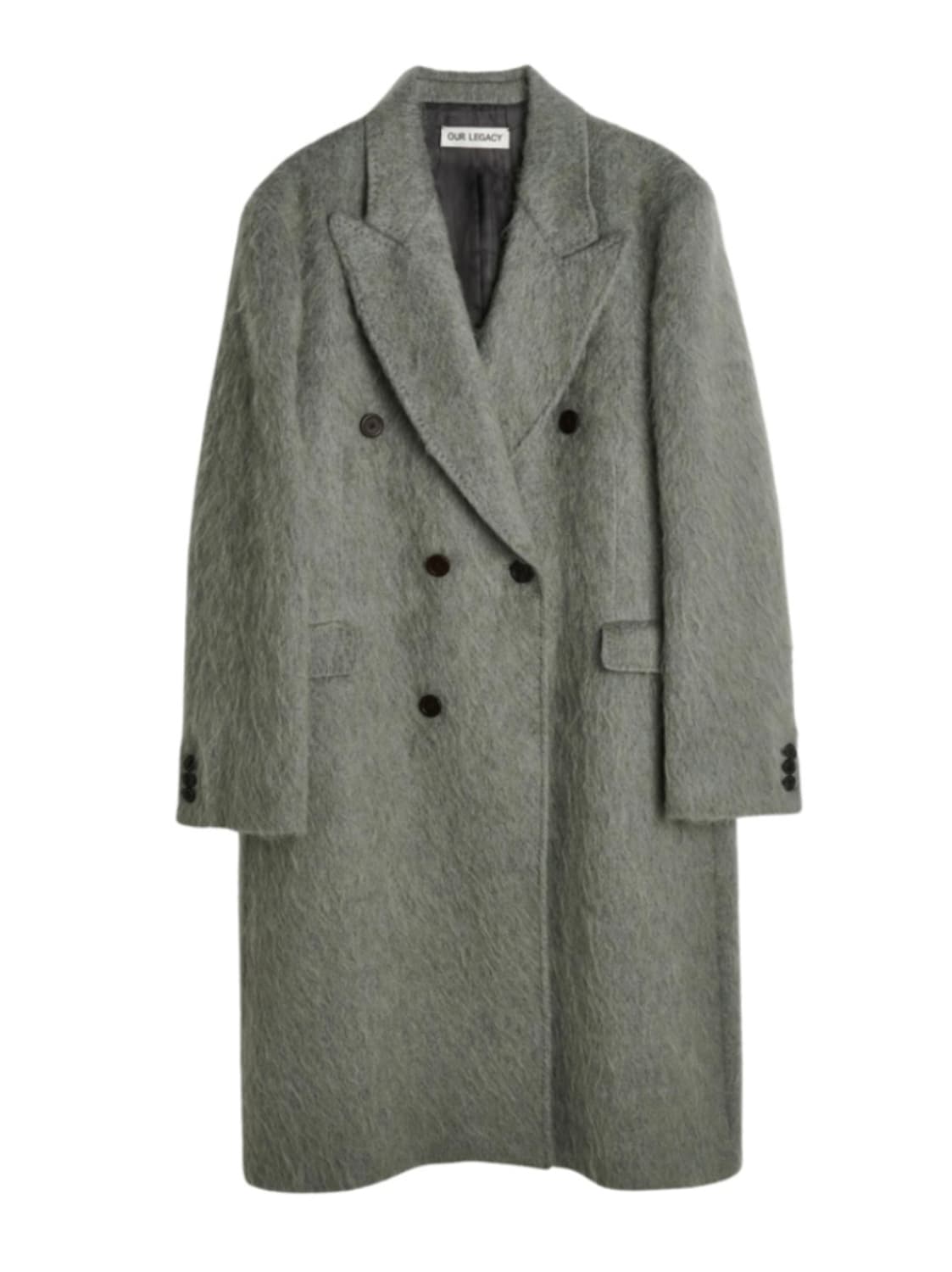 [46]아워레가시 웨일 코트 헤어리 알파카 그레이 상품이미지1