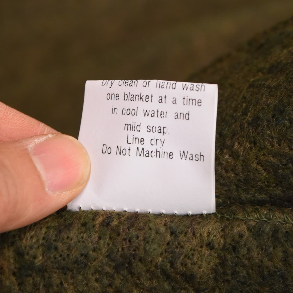 미군 울 담요 미사용품 상품이미지7