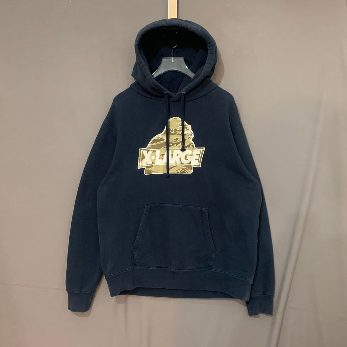 L X LARGE 엑스라지 카모 빅로고 스트릿 기모 후드티 상품이미지1