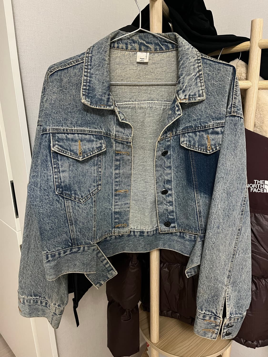 데님 크롭 자켓 상품이미지2