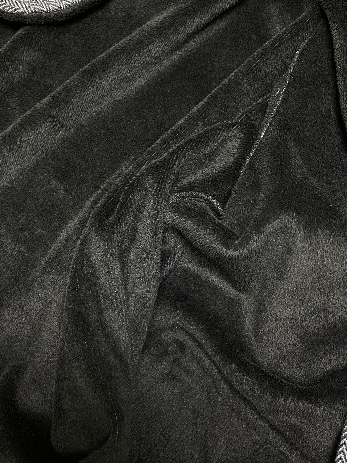 타케오 키쿠치 폭스퍼 그레이 헤링본 클럽 카라 자켓 2 상품이미지6