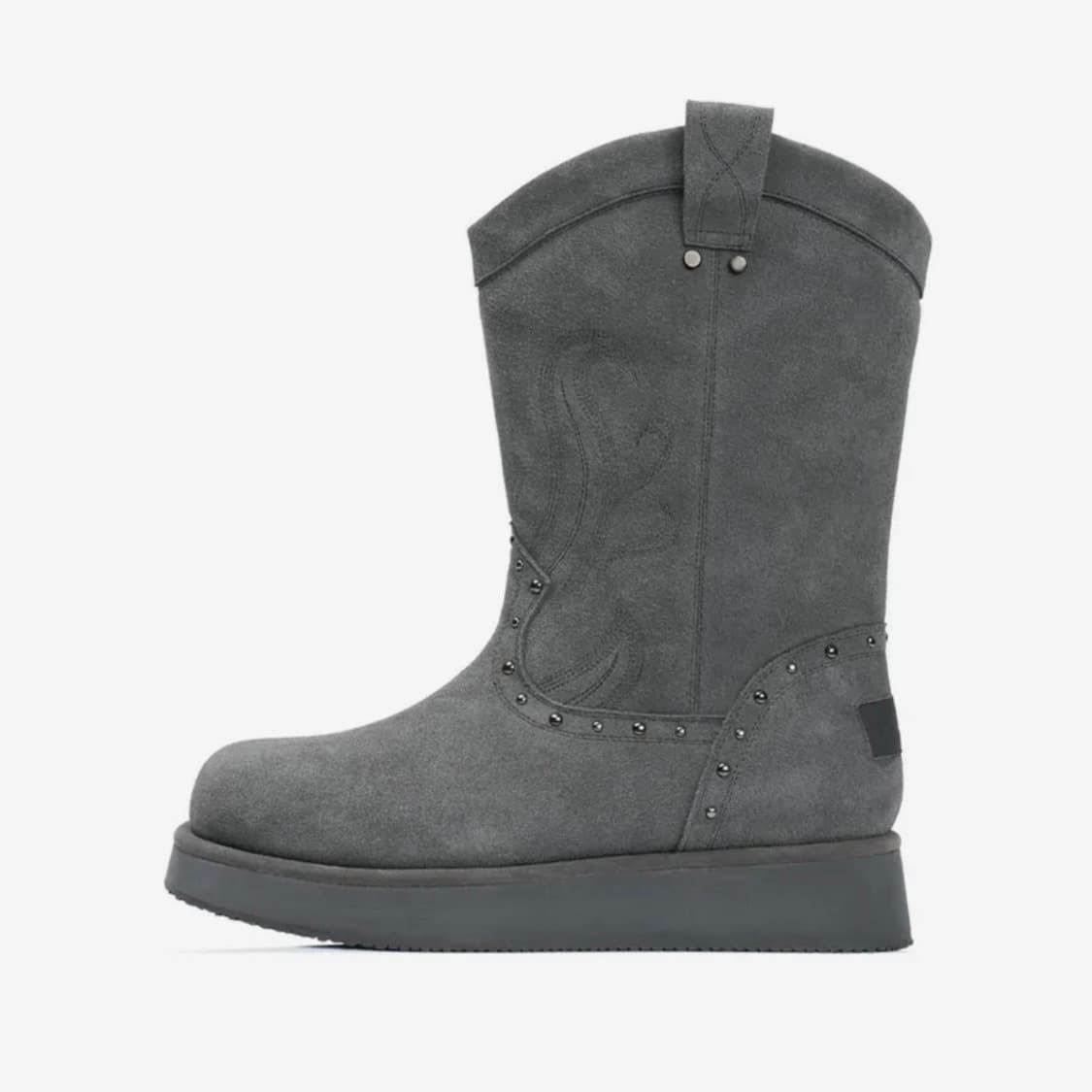 이크닉 X 오도어 웨스턴 퍼 부츠 그레이 240 상품이미지4