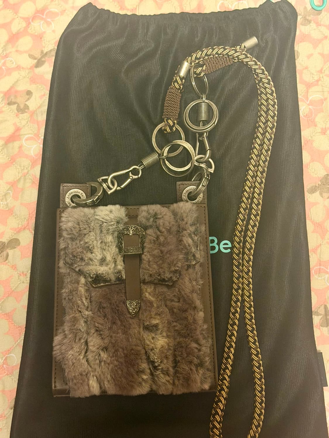 [남녀공용]앤더슨벨 퍼 미니 크로스백 상품이미지1