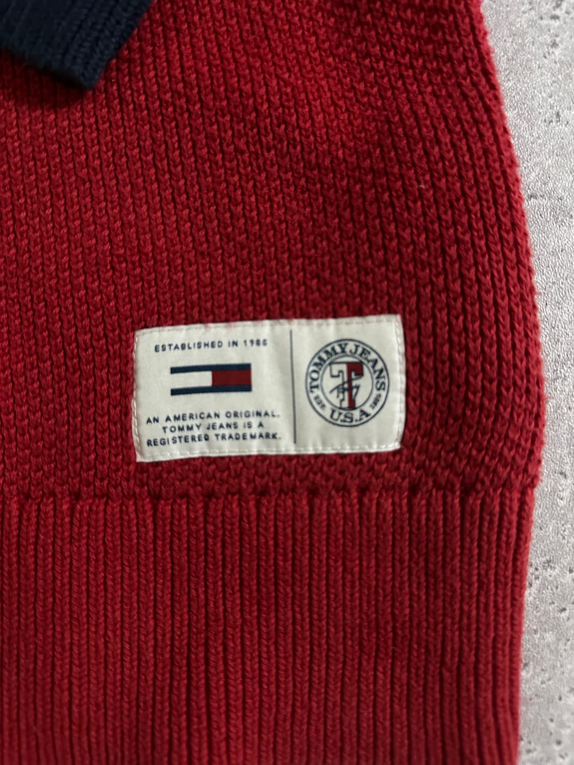 타미진스 컬러블록 니트 스웨터 상품이미지5